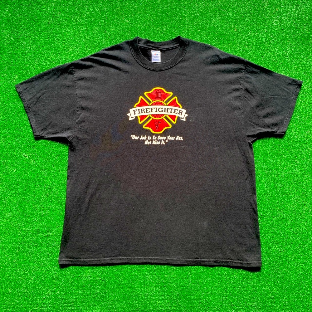 🧑‍🚒🚒Jerzees firefighter Comedic Tee🚒
